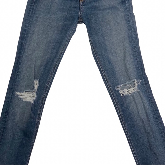 Rag & Bone Blue High-Rise Skinny Jeans Size 24 - Picture 3 of 9